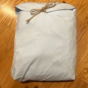 Parachute brand Percale fitted sheet and pillowcases, King size